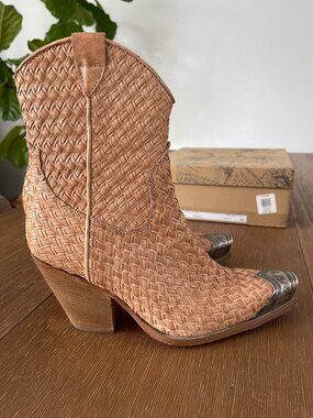 Free People Woven Brayden Western Boots